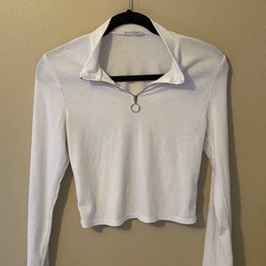 Cute White Long Sleeve